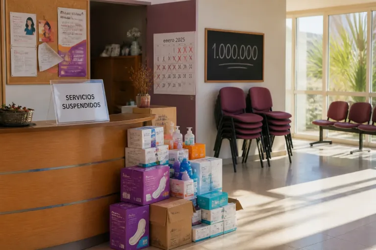 Recortes de la ayuda internacional dejan sin servicios a un millón de mujeres y niñas
