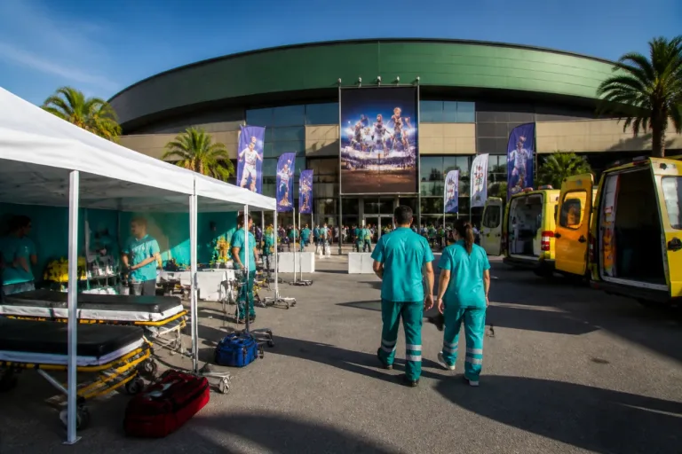 Quirónsalud monta dispositivo sanitario para el Andalucía Málaga Premier Padel P1 del 11 al 19 de julio