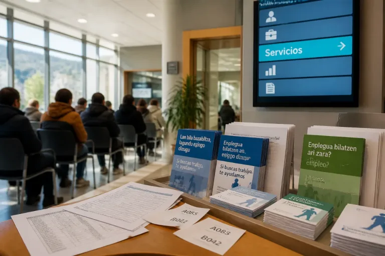 En Euskadi el 50% de los parados extranjeros figura en Servicios y 36% no tuvo empleo previo