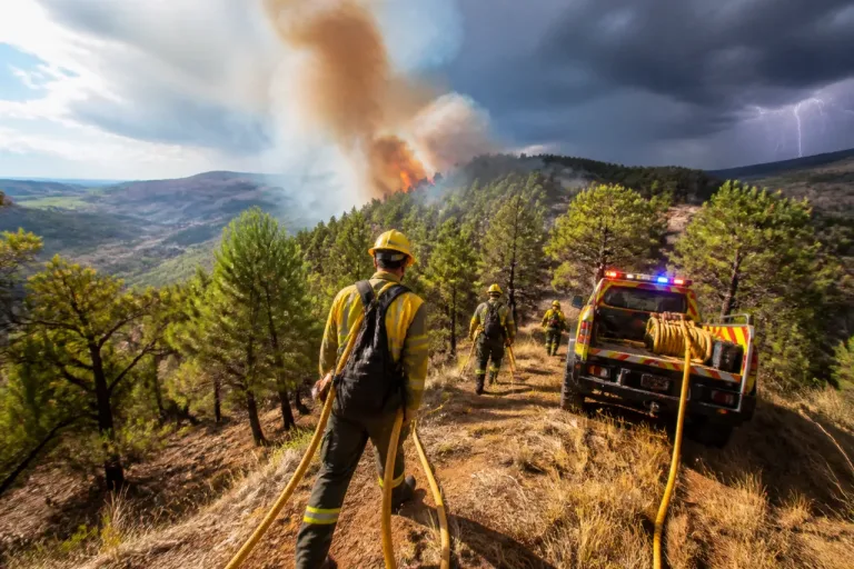 Tormentas con rayos desatan tres incendios en el Bierzo y Laciana; uno alcanza nivel 1 de emergencia