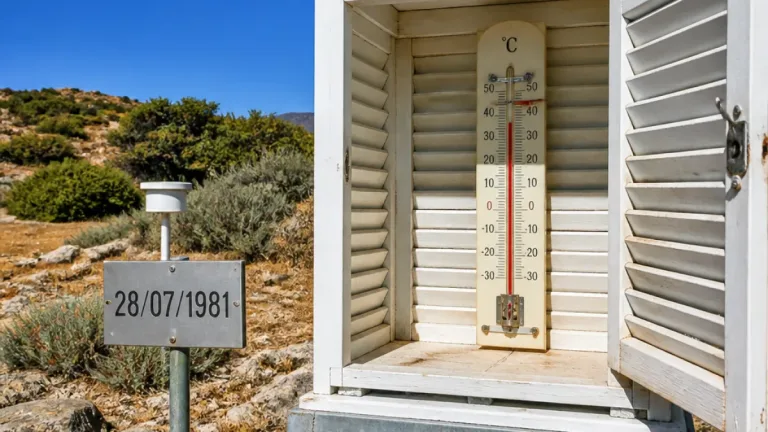 Sotoserrano conserva el récord provincial de calor: 47 ºC registrados en julio de 1981