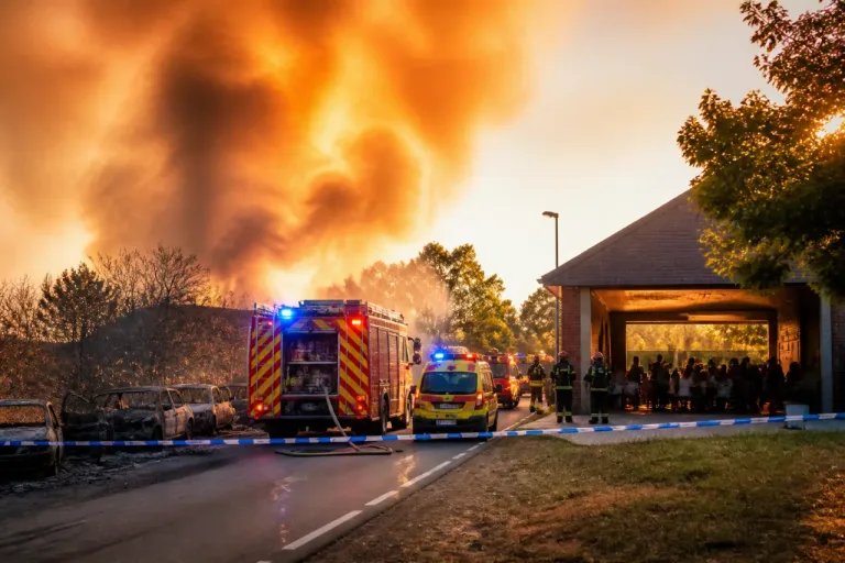 Seis muertos en el incendio forestal de Los Gallardos; activado el Plan Infoca en fase de emergencia