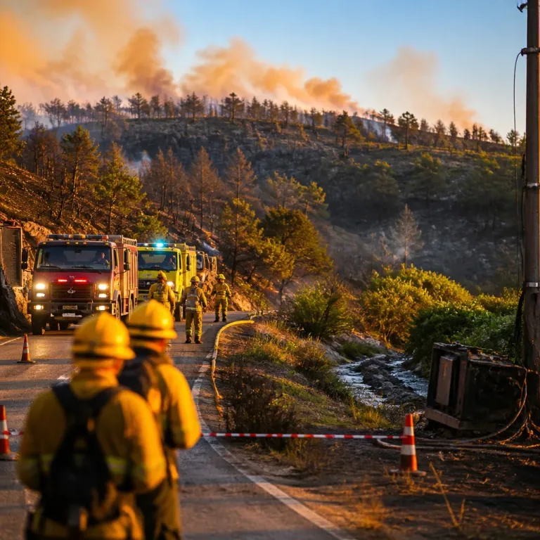 Incendio en el Matarraña arrasa hasta 350 hectáreas y moviliza a la UME y más de 100 efectivos