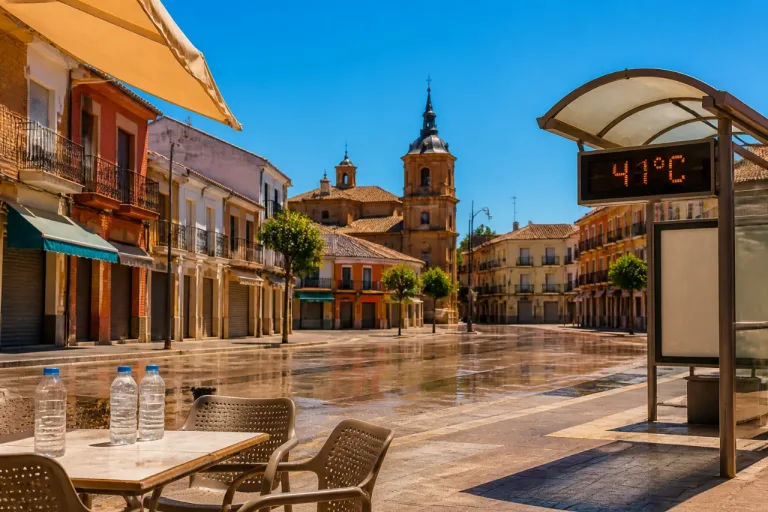 Talavera de la Reina, en alerta naranja por una ola de calor con máximas de 41 ºC