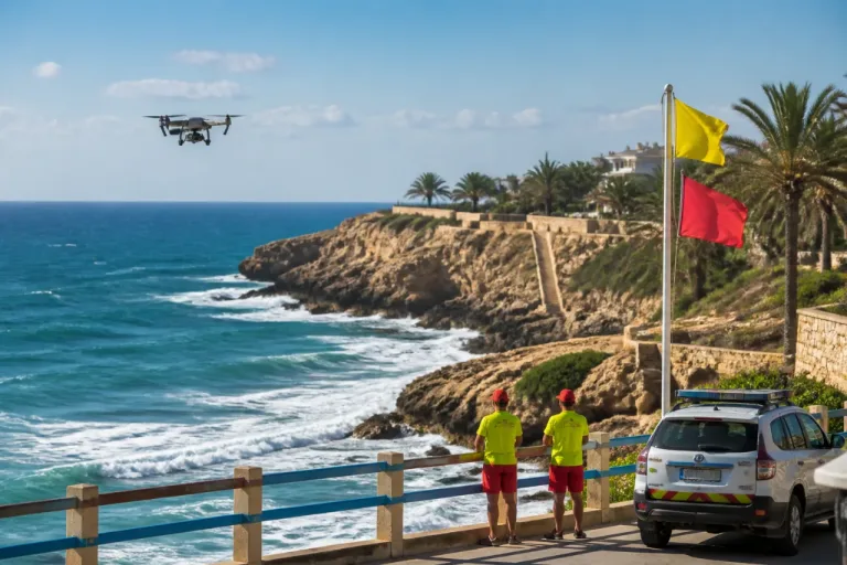 Tarragona refuerza la vigilancia en el litoral con drones tras los ahogamientos