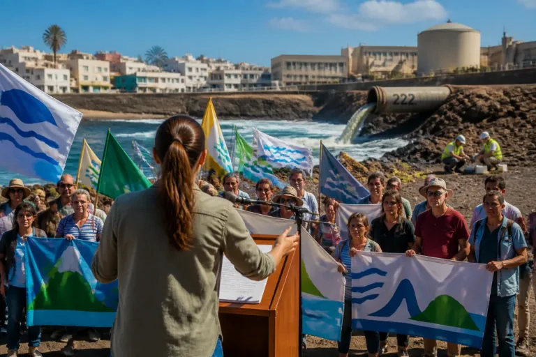 Telde: Fiscalía examina la contaminación costera y el debate social suma el pregón de Maribel Castro