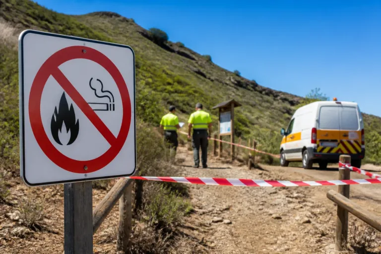 Tenerife eleva a toda la isla las restricciones contraincendios ante la alerta por calor