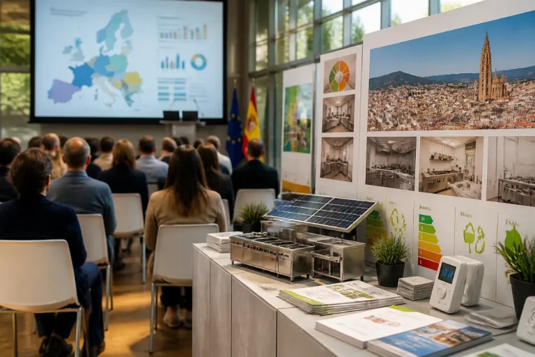 Terrassa lleva a Bruselas su experiencia en eficiencia energética del sector Horeca