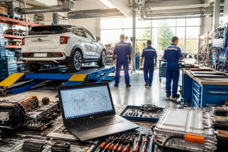 Teruel: el CPIFP Bajo Aragón incorpora un Ford Explorer eléctrico para la formación profesional