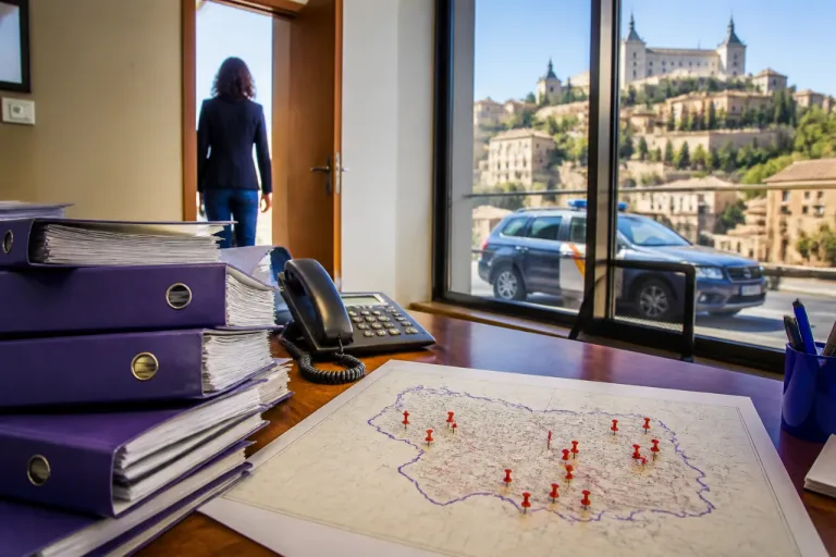 Toledo concentra 2.305 casos activos en VioGén: la mayoría clasificados de riesgo bajo