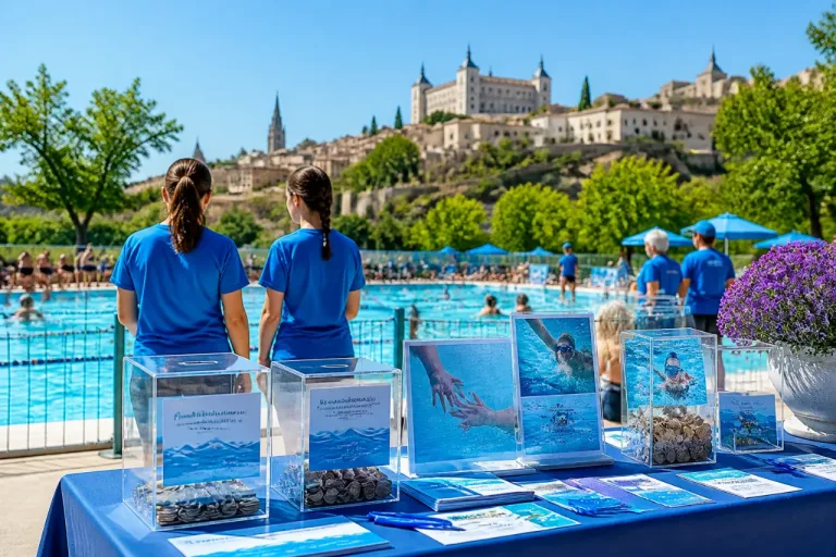 Toledo impulsa la campaña 'Mójate' para financiar tratamientos de ADEMTO en ocho piscinas provinciales