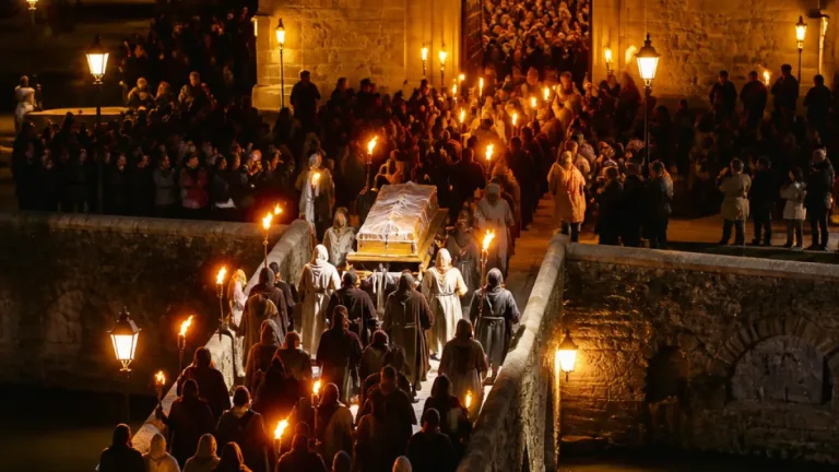 Torquemada revive la llegada de Juana I con un centenar de vecinos en escena