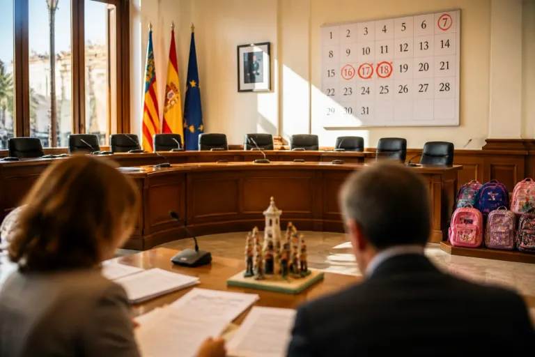Torrent plantea cinco días no lectivos para adaptar el curso a San Blas y las Fallas