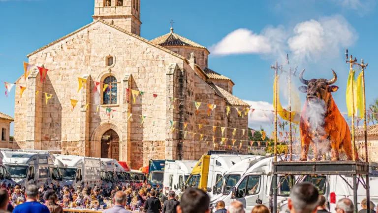 Transportistas y vecinos celebran San Cristóbal en Saldaña, Guardo y Cervera de Pisuerga