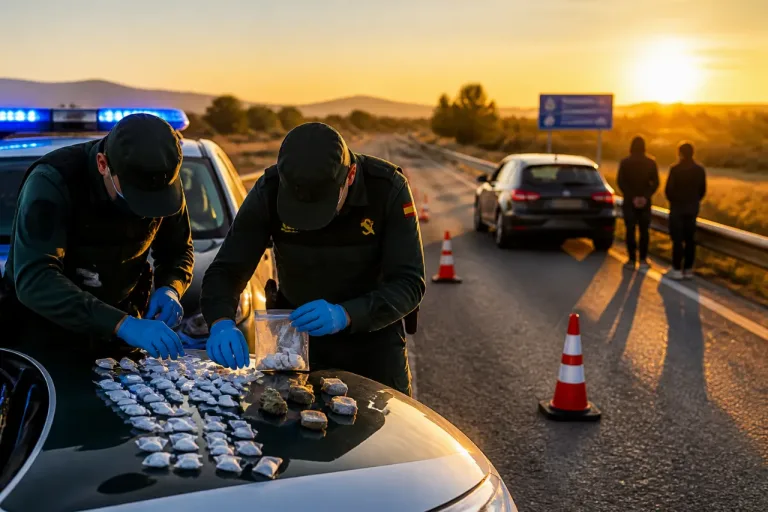 Tres detenidos y más de 300 dosis de cocaína incautadas en Navalmoral y Trujillo