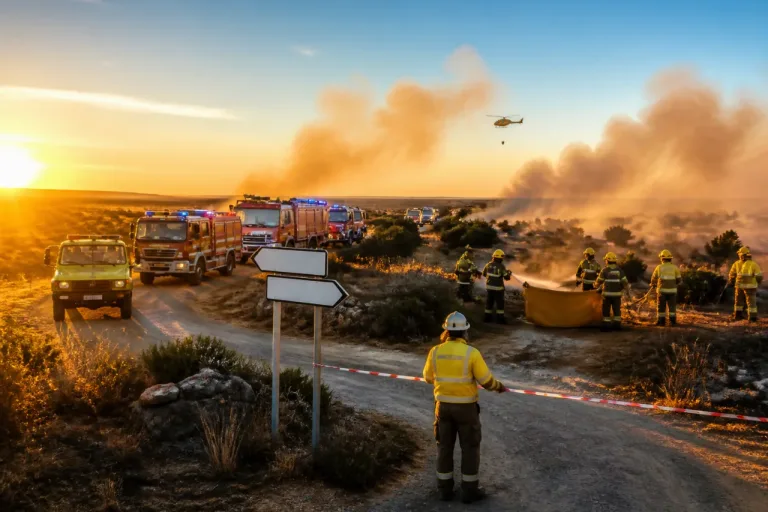 Tres incendios en pocas horas movilizan a los servicios forestales en la provincia