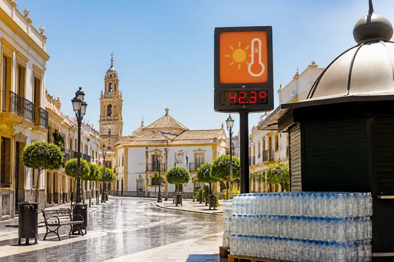 Tres municipios de Sevilla superan los 41 ºC y la Campiña sigue en aviso naranja