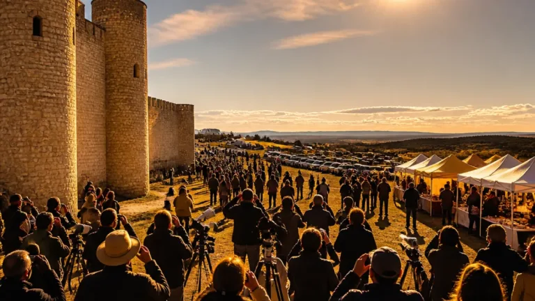 Turégano prepara una gran jornada festiva para ver el eclipse total de Sol del 12 de agosto