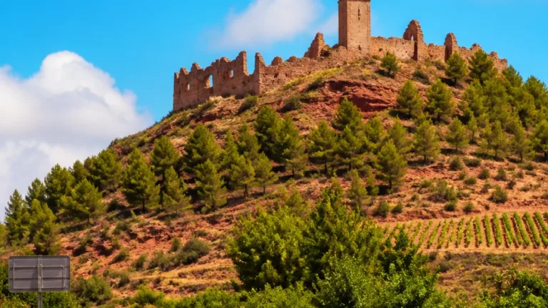 Turruncún: el pueblo abandonado que conserva muros, torre y viñedos en la Rioja Baja