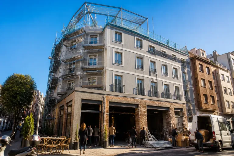 Un edificio de La Calzada se reconvierte en proyecto hotelero y bar que llegará a Gijón