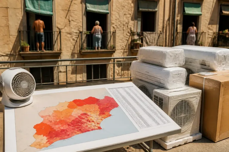 Un estudio alerta: 39 municipios de Barcelona requieren acción urgente frente a las olas de calor