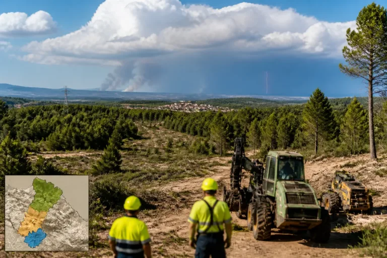 Un estudio exige tratar 38.750 ha en Lleida ante incendios ‘de sexta generación’ que colapsan la extinción