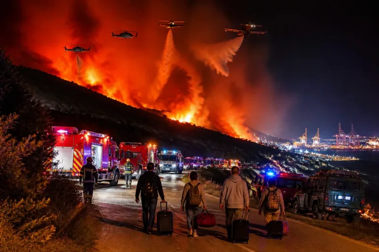 Un incendio en Soneja provoca la evacuación de 500 vecinos y activa a la UME