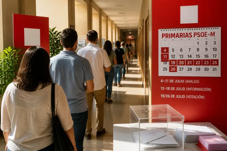 Una militante de base desafía a Óscar López en las primarias del PSOE-M para 2027