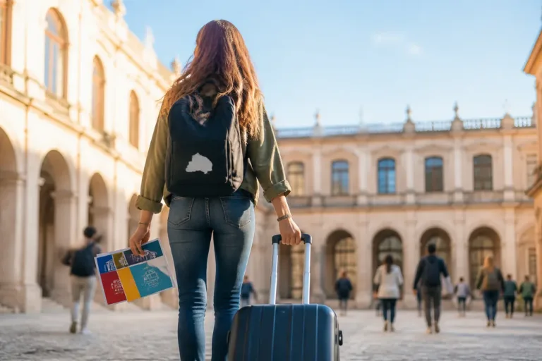Una pacense en Europa: Verónica Blanco lleva el nombre de Badajoz por universidades del continente