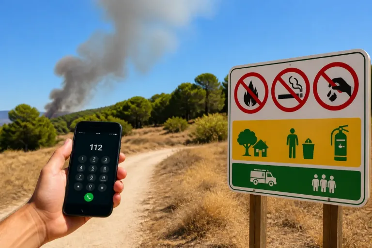 Valdemoro refuerza en verano la prevención de incendios y llama a avisar al 112