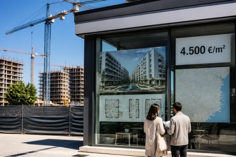 Valencia afronta una aceleración del precio de la obra nueva que supera los 4.500 €/m²