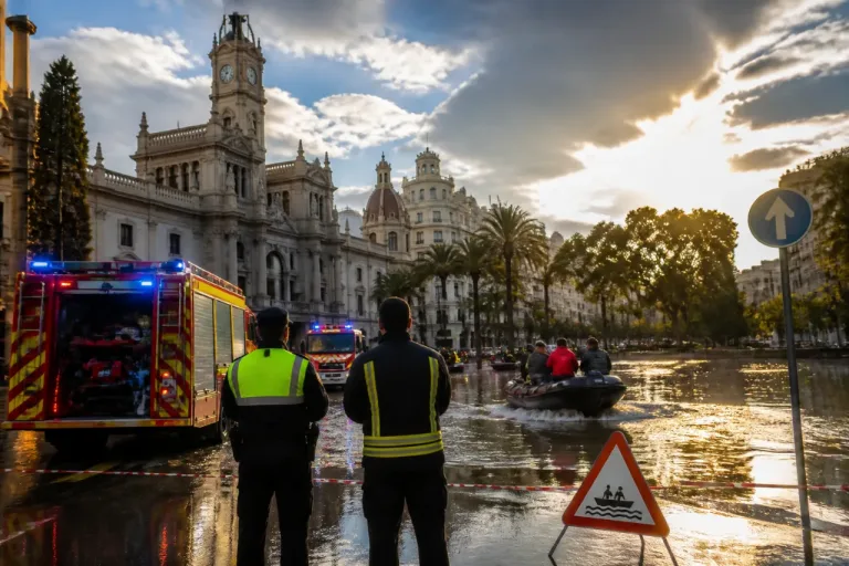 Valencia: la alcaldesa declara que no fue avisada del envío de la alerta y relata rescates masivos en la DANA