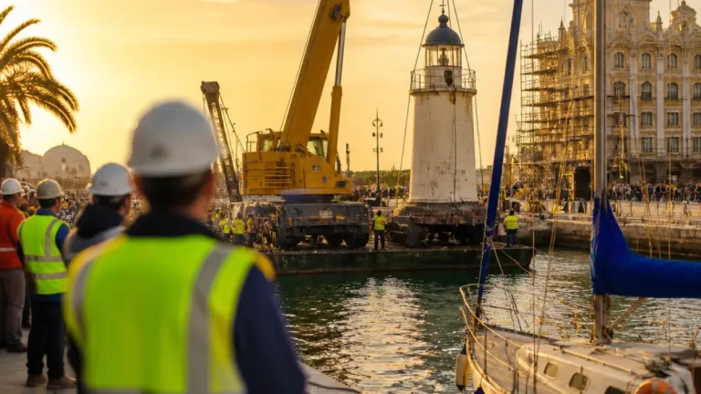 Valencia recupera el antiguo Faro del Puerto frente al Veles e Vents