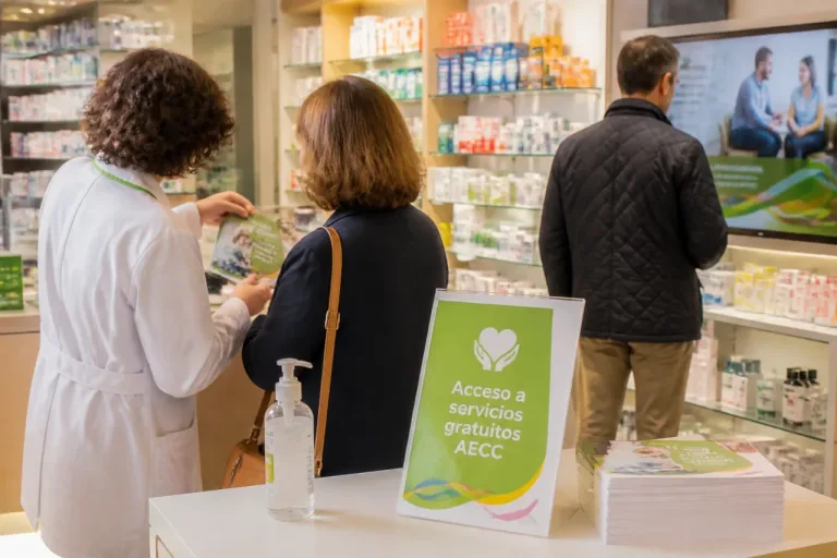 Valladolid activa en farmacias un acceso gratuito a servicios de la Asociación Contra el Cáncer