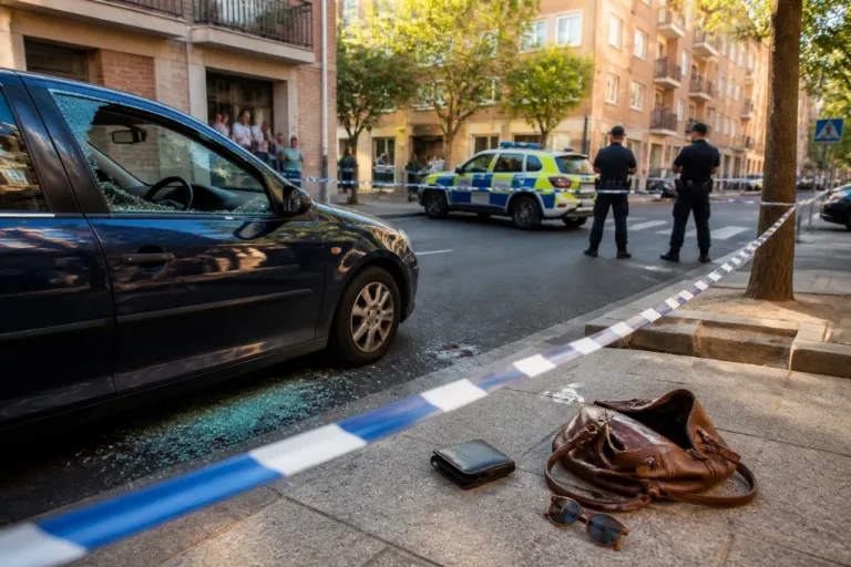 Valladolid: dos detenidos 'in fraganti' por robos en vehículos en la calle Florencia
