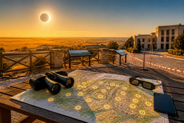 Valladolid se prepara para el eclipse de agosto: 21 puntos recomendados para la observación