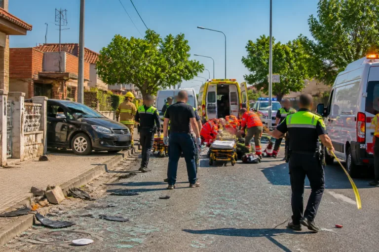 Varios heridos, uno grave, tras un coche que perdió el control en Valle de Santa Ana