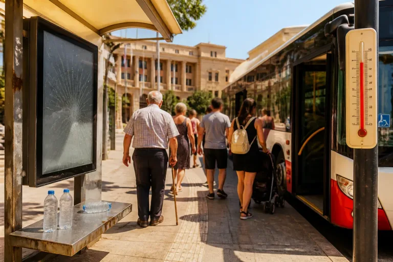 Vecinos de Albacete alertan del calor extremo y fallos en el autobús urbano durante el verano