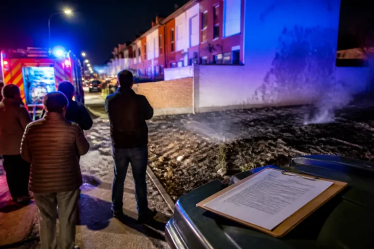 Vecinos de Chiclana exigen medidas tras el incendio en un solar junto al Arenal