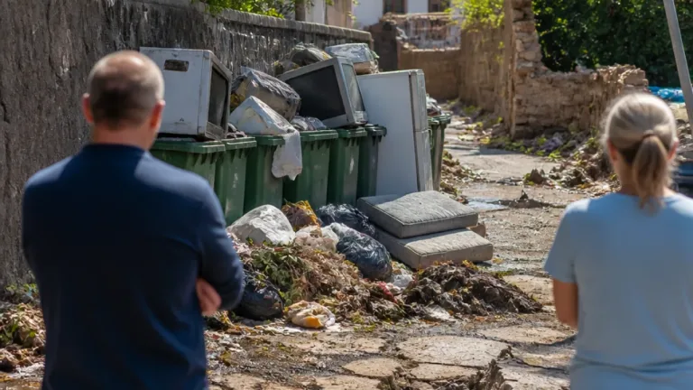Vecinos de Teror alertan de vertederos en barrios tras semanas sin recogida de residuos