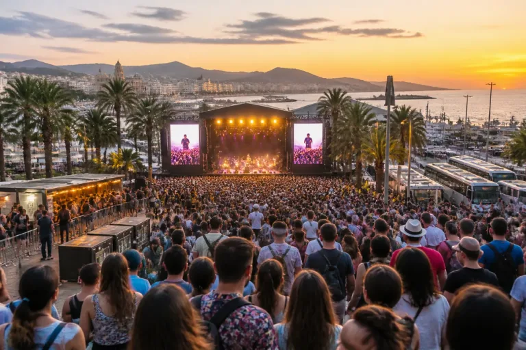 Verano multitudinario de conciertos en Málaga con grandes nombres internacionales y nacionales