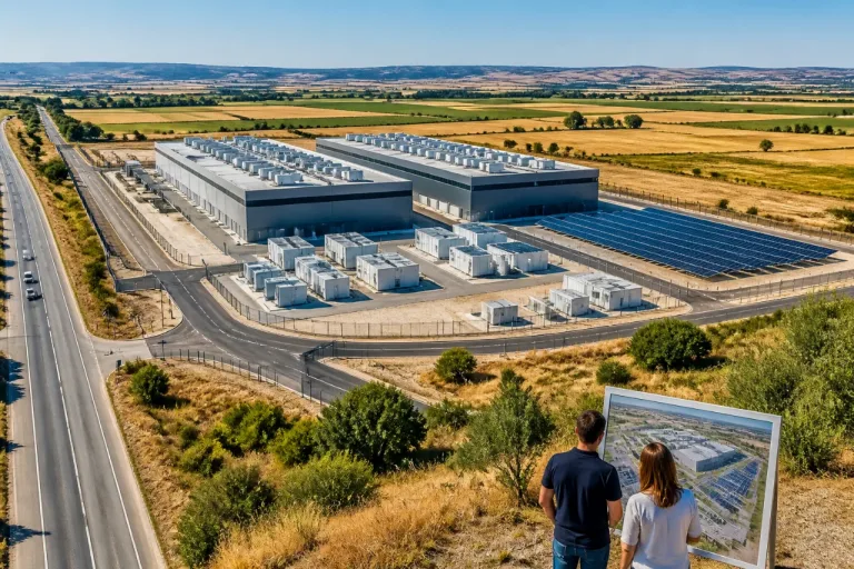 Vianos acogerá un gran centro de datos de 300 MW en una parcela junto a la N-322