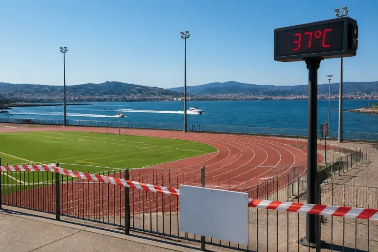 Vigo suspende el deporte al aire libre por la ola de calor y fija excepciones