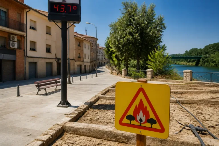 Vinebre marca 43,7 ºC y la provincia sufre una ola de calor con varios récords locales