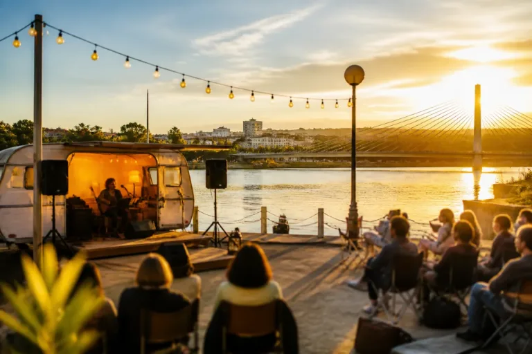 Vuelven los ‘Atardeceres Musicales’ al Guadiana: verano de música al aire libre en Badajoz