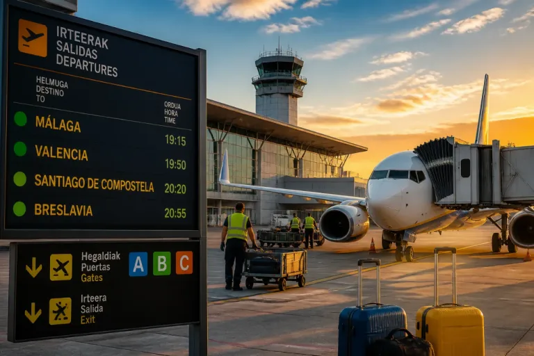 Wizz Air refuerza en Bilbao su oferta con cuatro nuevas rutas y mira a base operativa