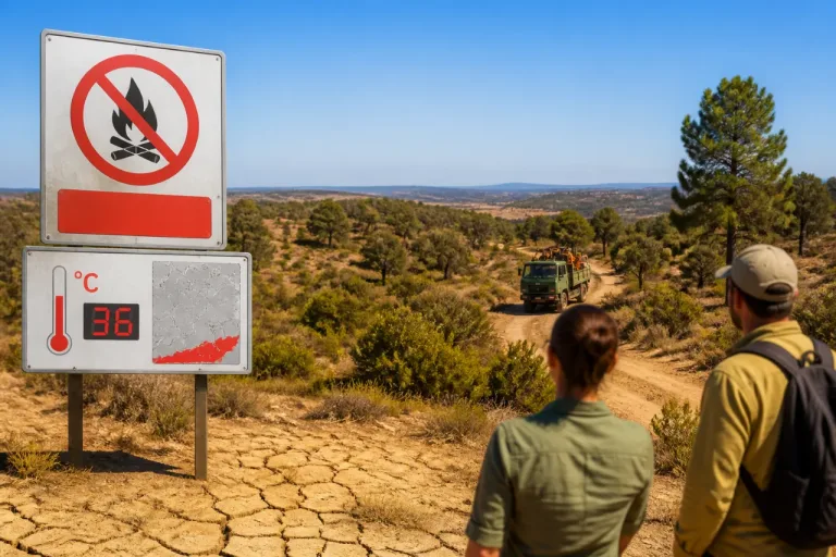Zamora en alerta: subida de temperaturas y riesgo extremo de incendios en Aliste